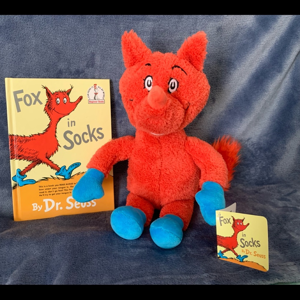 Dr. Seuss Fox in Socks Book & Plush Set